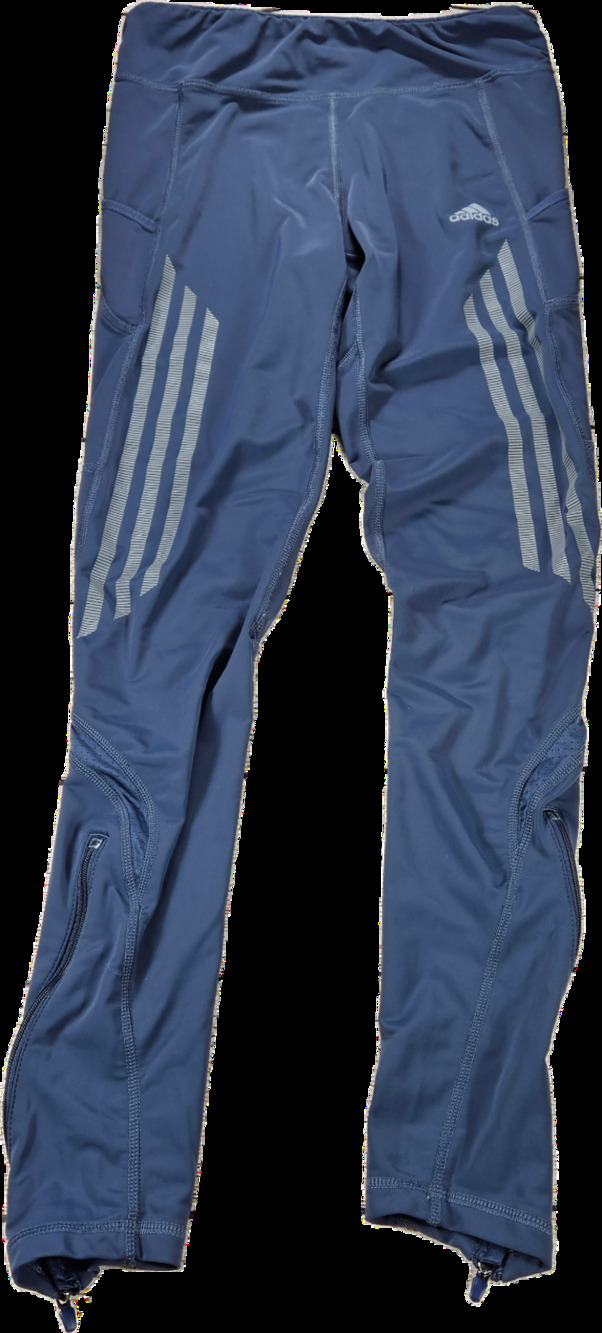 Adidas Supernova Running Pants Women's S Slate Blue CLIMALITE Reflective